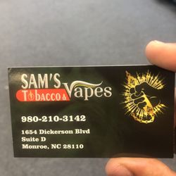 Sam’s tobacco & vapes