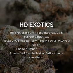 HD Exotics Medical Dispensary