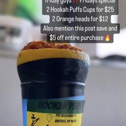 Hookah puffs