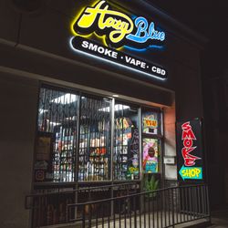 Hazy Blue Smoke Shop