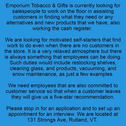 Emporium Tobacco & Gifts